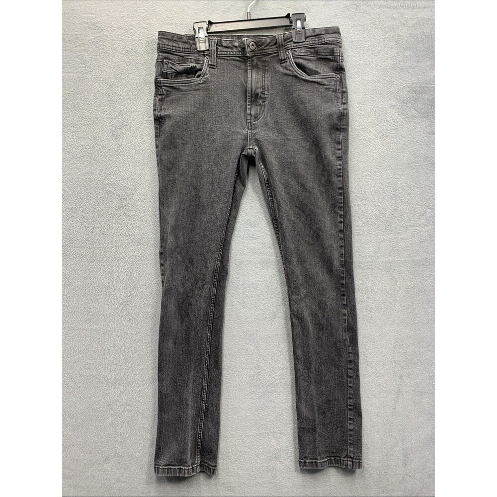 Kenneth Cole New York  Denim Jeans Men's Slim Fit Black Size 32X32 - Picture 3 of 16
